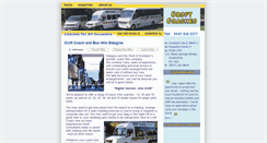 Desktop Screenshot of croftminicoaches.co.uk